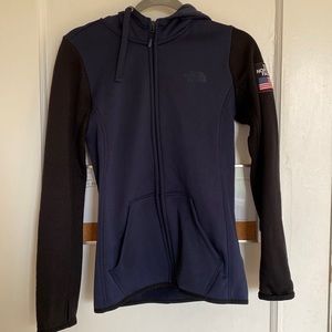 The North Face zip up hoodie